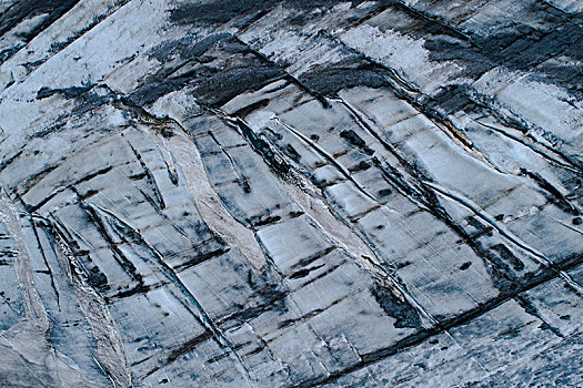 全画幅,冰冻,岩石构造,冰岛