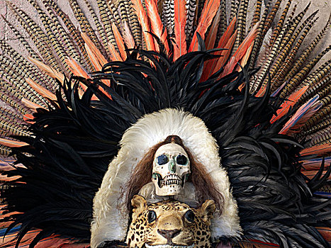 死亡,面具,尤卡坦半岛,墨西哥,北美