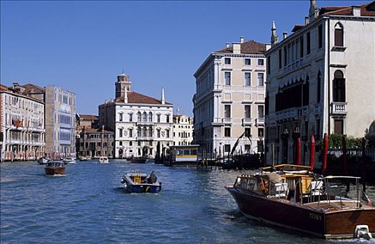 大运河,水,出租车,特色,威尼斯,别墅
