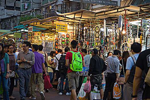 露天市场,九龙,香港