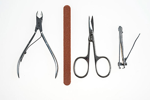 美甲,工具,指甲,剪刀,钳子,指甲锉