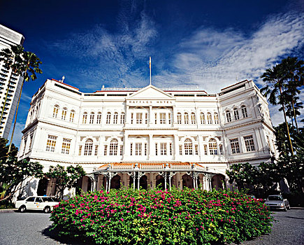新加坡,莱佛士酒店,户外,大幅,尺寸