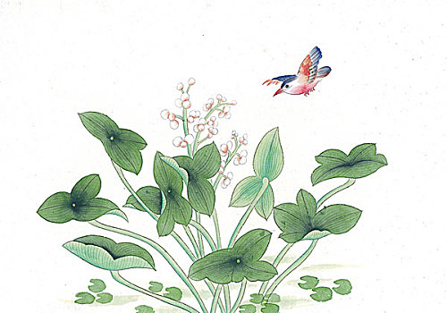 國畫花鳥山水人物動物