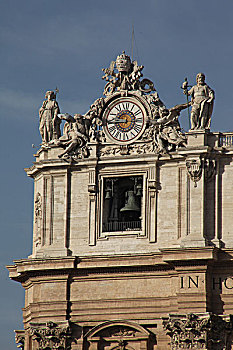 罗马圣彼得大教堂雕塑