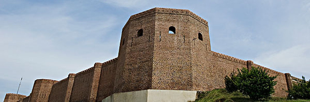 仰视,堡垒,查谟-克什米尔邦,印度
