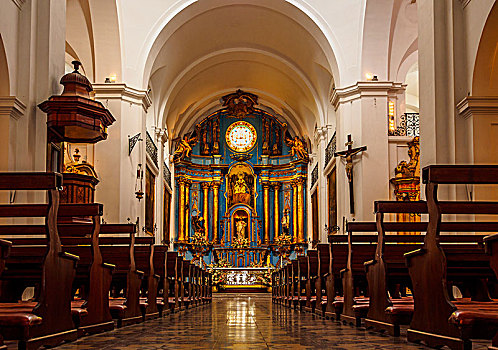 圣徒,教堂,室内,布宜诺斯艾利斯,阿根廷,南美