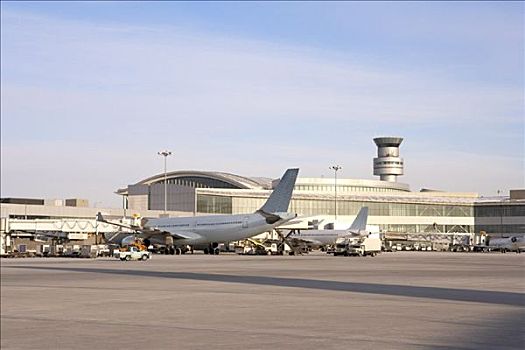 飞机,航站楼,国际机场,多伦多,安大略省,加拿大