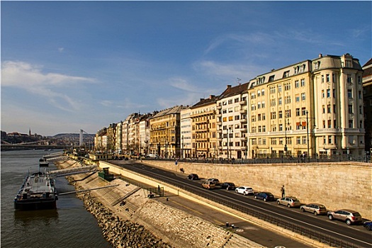 建筑,布达佩斯,多瑙河