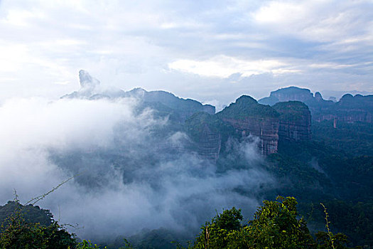 丹霞山,风光,地貌