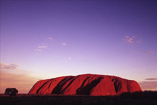 乌卢鲁巨石,艾尔斯巨石,北领地州,澳大利亚