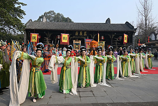 2021年春节武侯祠仿古祭祀大典