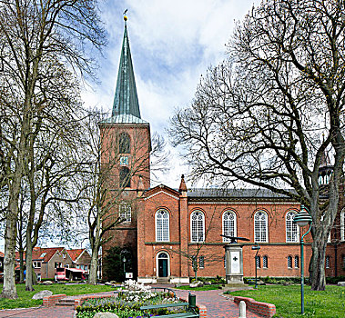 教堂,东方,下萨克森,德国,欧洲