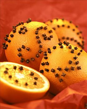 橘子,丁香