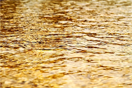 金色,水