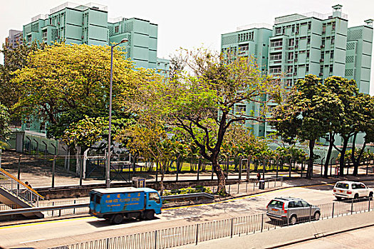 滑铁卢,道路,九龙,钳,香港