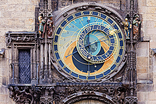 天文钟,老城,布拉格,捷克共和国
