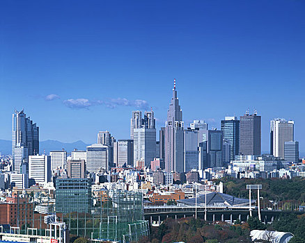 摩天大楼,新宿