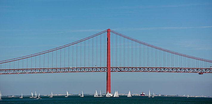 萨拉查大桥,里斯本,地区,葡萄牙,欧洲