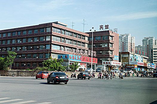 秦皇岛,建筑,城市,风光,大楼,住宅,写字楼,现代化,燕山大厦