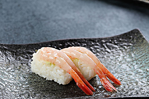 甜虾寿司图片