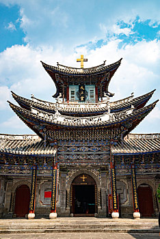 云南大理天主教堂