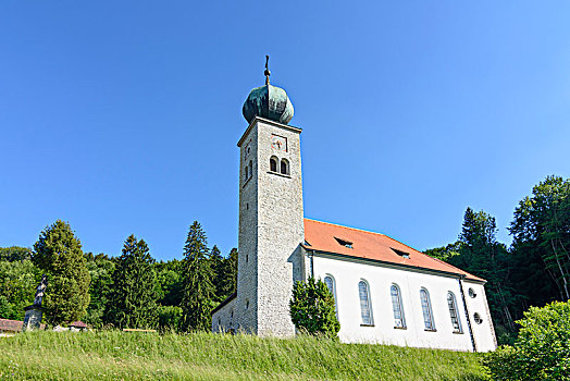 教堂,莫斯托格,区域,下奥地利州,奥地利