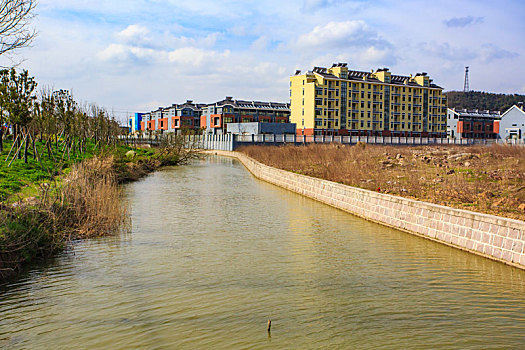 里蔡新村,河道,护岸