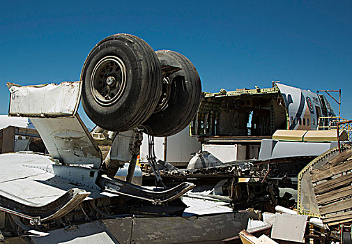 废品堆放场,飞机,加利福尼亚,美国