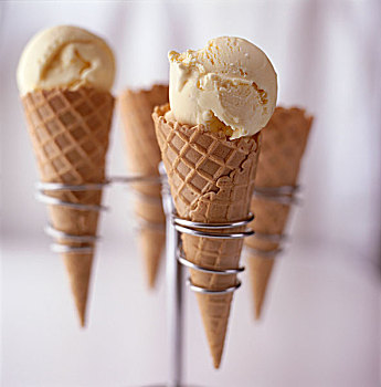 白巧克力,桔子冰淇淋