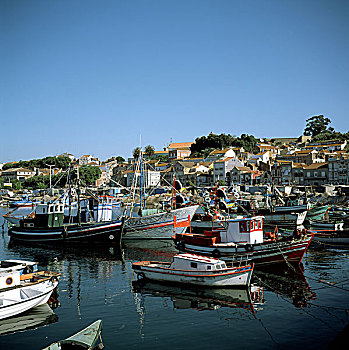 葡萄牙,港口,渔船