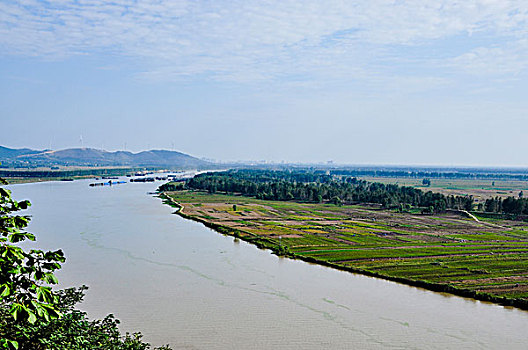 淮河两岸风光