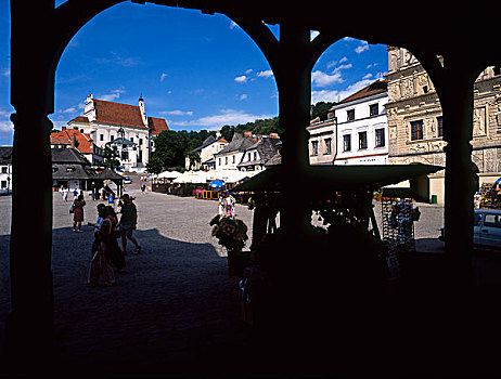 教区教堂,老城,市场,波兰