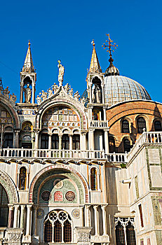 大教堂,圣马克,威尼斯,威尼托,意大利
