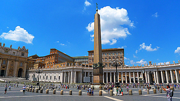 意大利罗马圣彼得广场