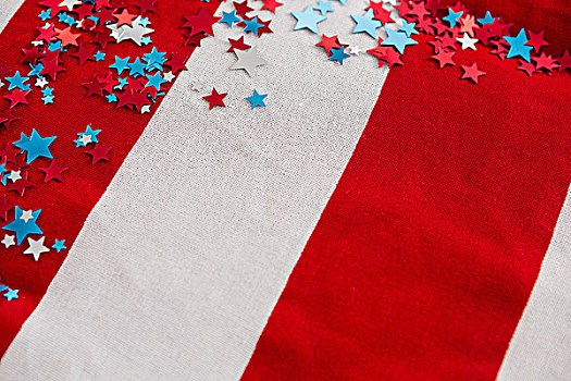 星形,装饰,放置,美国国旗,独立日