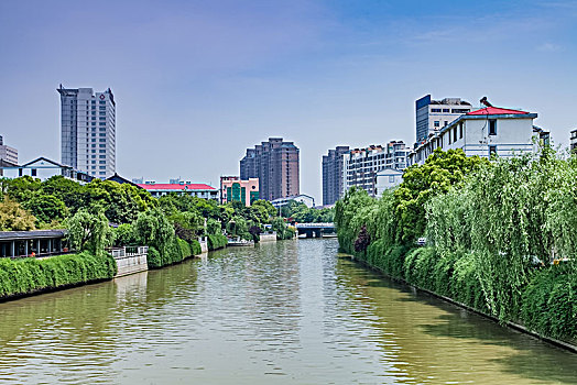 江苏省宜兴市都市建筑景观