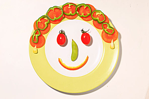 蔬菜笑脸