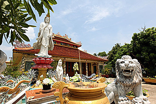 寺院,老挝,东南亚,亚洲