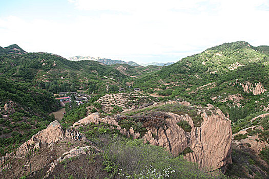 秦皇岛,石头,山村,山沟,村庄,青山绿水,原野,舒适