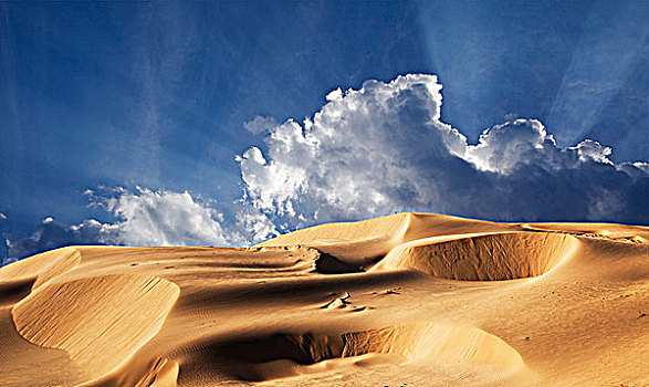 中国沙漠风景