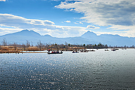 云南,丽江,拉市海