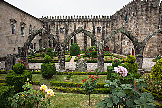 宫殿,布拉加,圣徒,花园,葡萄牙