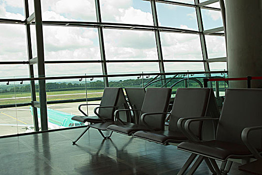 椅子,机场休息室,软木塞,机场,科克郡,爱尔兰