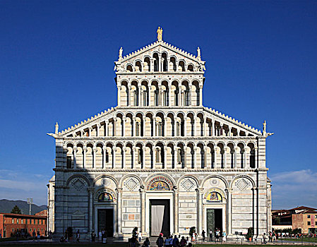意大利,托斯卡纳,比萨,中央教堂,大教堂