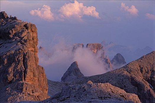 拍摄,位置,白云岩,意大利,欧洲