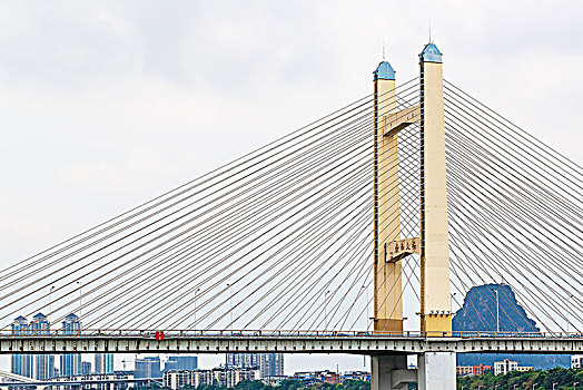 广西柳州市柳江河上的桥梁