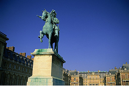 雕塑,建筑,凡尔赛宫,法国