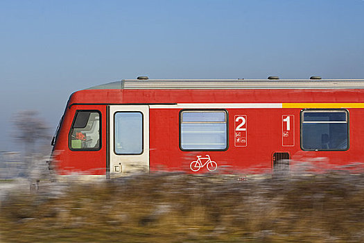 列车,贝格海姆,巴伐利亚,德国