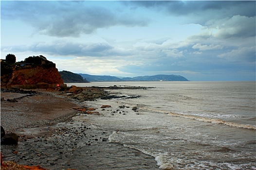 崎岖,海滩