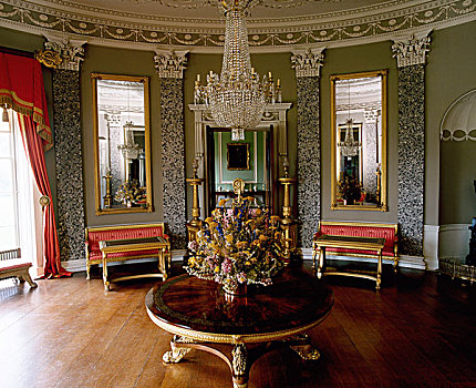 城堡,弗马纳郡,爱尔兰,国家,信任,18世纪,宅邸